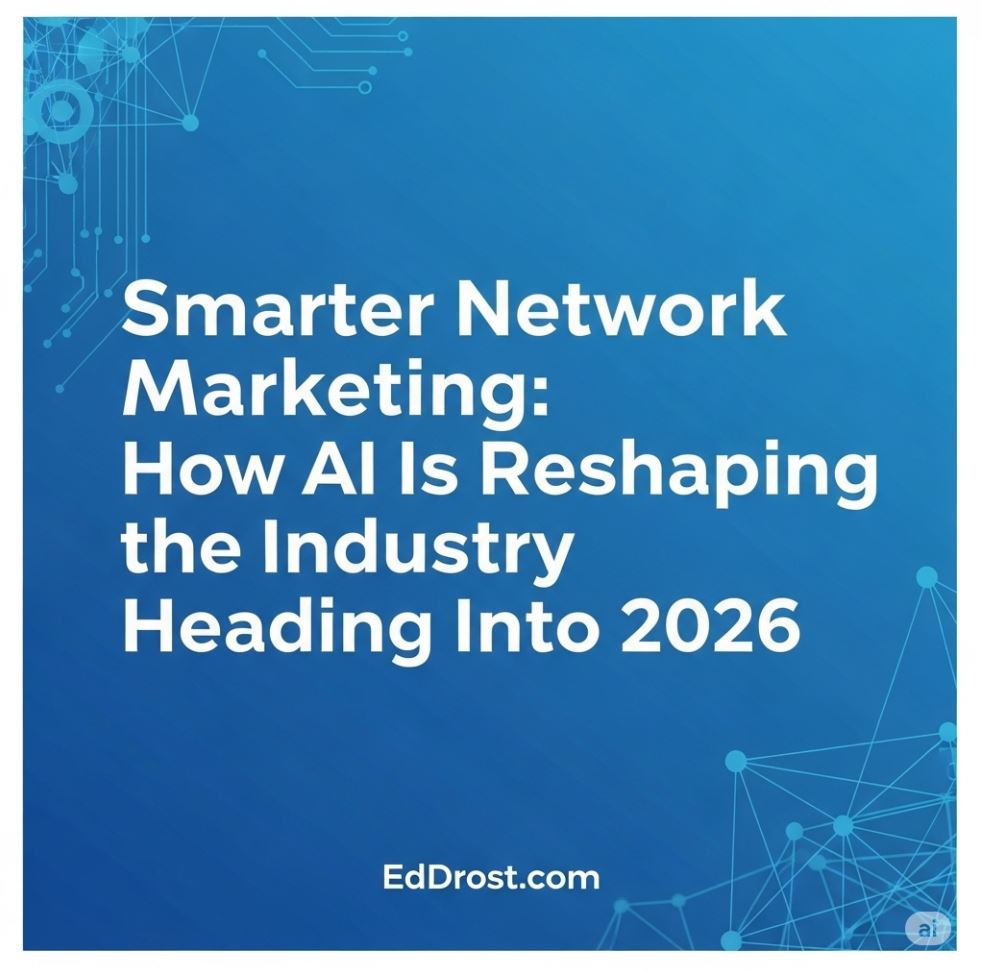 Smarter Network Marketing powered by AI and wellness innovation – modern strategy for building authority and freedom